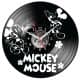 Mickey Mouse Myszka Vinyl Zegar Ścienny Płyta Winylowa Nowoczesny Dekoracyjny Na Prezent Urodziny