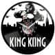 King Kong Vinyl Zegar Ścienny Płyta Winylowa Nowoczesny Dekoracyjny Na Prezent Urodziny