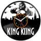 King Kong Vinyl Zegar Ścienny Płyta Winylowa Nowoczesny Dekoracyjny Na Prezent Urodziny