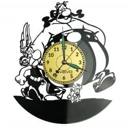 Asterix i Obelix Vinyl Zegar Ścienny Płyta Winylowa Nowoczesny Dekoracyjny Na Prezent Urodziny