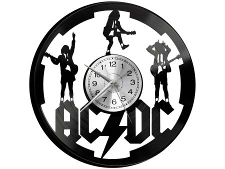 ACDC Vinyl Zegar Ścienny Płyta Winylowa Nowoczesny Dekoracyjny Na Prezent Urodziny