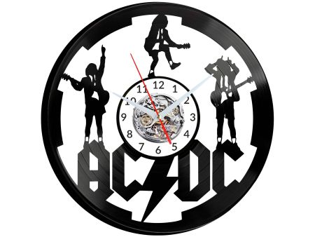 ACDC Vinyl Zegar Ścienny Płyta Winylowa Nowoczesny Dekoracyjny Na Prezent Urodziny