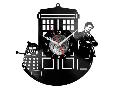 Doctor Who Vinyl Zegar Ścienny Płyta Winylowa Nowoczesny Dekoracyjny Na Prezent Urodziny