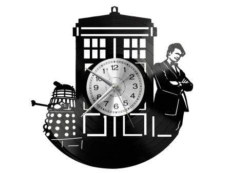 Doctor Who Vinyl Zegar Ścienny Płyta Winylowa Nowoczesny Dekoracyjny Na Prezent Urodziny