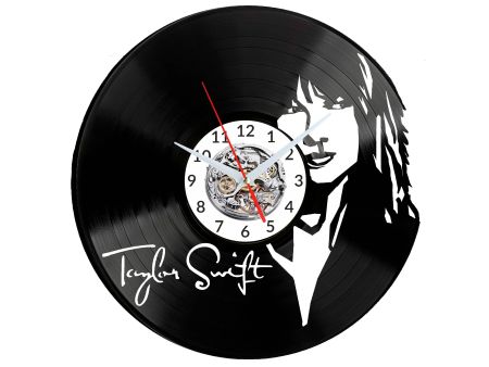 Taylor Swift Vinyl Zegar Ścienny Płyta Winylowa Nowoczesny Dekoracyjny Na Prezent Urodziny