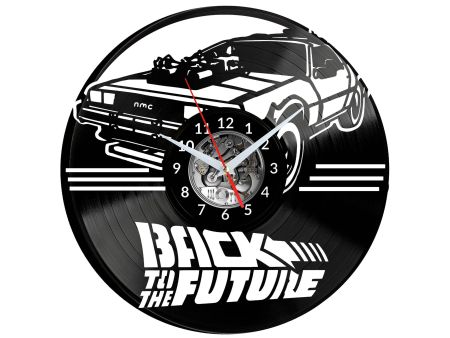 Back to the Future Vinyl Zegar Ścienny Płyta Winylowa Nowoczesny Dekoracyjny Na Prezent Urodziny