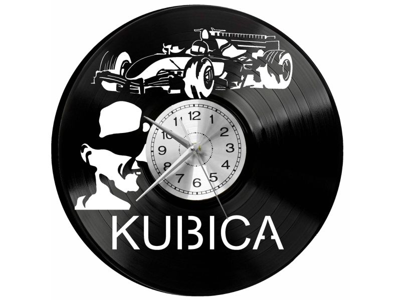 Kubica Vinyl Zegar Ścienny Płyta Winylowa Nowoczesny Dekoracyjny Na Prezent Urodziny