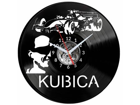 Kubica Vinyl Zegar Ścienny Płyta Winylowa Nowoczesny Dekoracyjny Na Prezent Urodziny