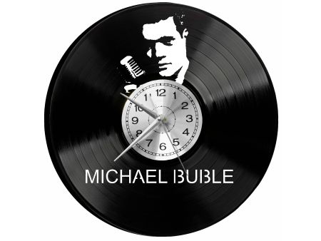 Micheal Buble Vinyl Zegar Ścienny Płyta Winylowa Nowoczesny Dekoracyjny Na Prezent Urodziny