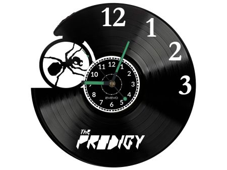 The Prodigy Vinyl Zegar Ścienny Płyta Winylowa Nowoczesny Dekoracyjny Na Prezent Urodziny