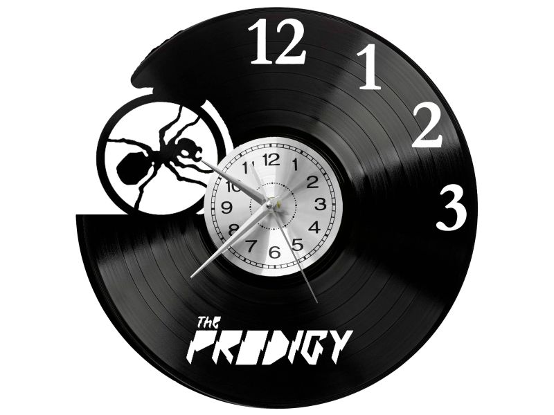 The Prodigy Vinyl Zegar Ścienny Płyta Winylowa Nowoczesny Dekoracyjny Na Prezent Urodziny