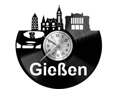 Gießen Vinyl Zegar Ścienny Płyta Winylowa Nowoczesny Dekoracyjny Na Prezent Urodziny