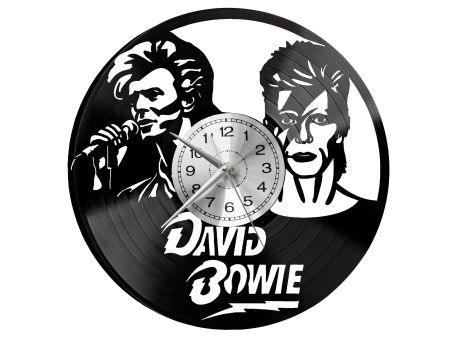 David Bowie Vinyl Zegar Ścienny Płyta Winylowa Nowoczesny Dekoracyjny Na Prezent Urodziny