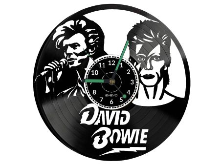 David Bowie Vinyl Zegar Ścienny Płyta Winylowa Nowoczesny Dekoracyjny Na Prezent Urodziny