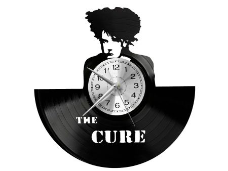 The Cure Vinyl Zegar Ścienny Płyta Winylowa Nowoczesny Dekoracyjny Na Prezent Urodziny