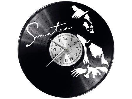 Fran Sinatra Vinyl Zegar Ścienny Płyta Winylowa Nowoczesny Dekoracyjny Na Prezent Urodziny