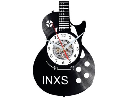 INXS Vinyl Zegar Ścienny Płyta Winylowa Nowoczesny Dekoracyjny Na Prezent Urodziny