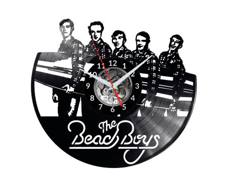 The Beach Boys Vinyl Zegar Ścienny Płyta Winylowa Nowoczesny Dekoracyjny Na Prezent Urodziny