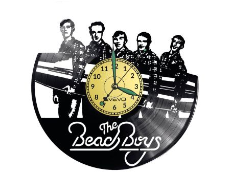 The Beach Boys Vinyl Zegar Ścienny Płyta Winylowa Nowoczesny Dekoracyjny Na Prezent Urodziny