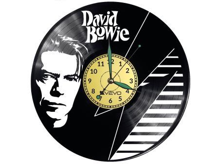 David Bowie Vinyl Zegar Ścienny Płyta Winylowa Nowoczesny Dekoracyjny Na Prezent Urodziny