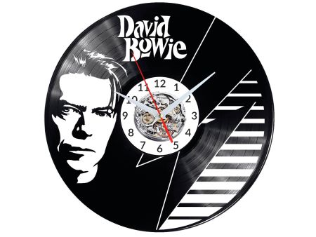 David Bowie Vinyl Zegar Ścienny Płyta Winylowa Nowoczesny Dekoracyjny Na Prezent Urodziny