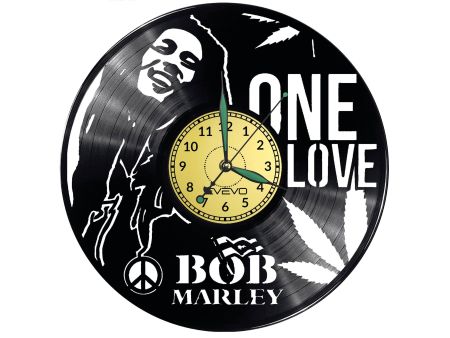 Bob Marley Vinyl Zegar Ścienny Płyta Winylowa Nowoczesny Dekoracyjny Na Prezent Urodziny