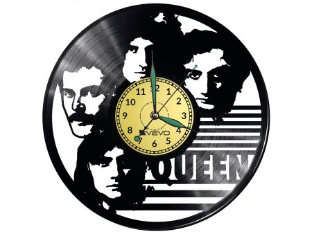 Queen Vinyl Zegar Ścienny Płyta Winylowa Nowoczesny Dekoracyjny Na Prezent Urodziny