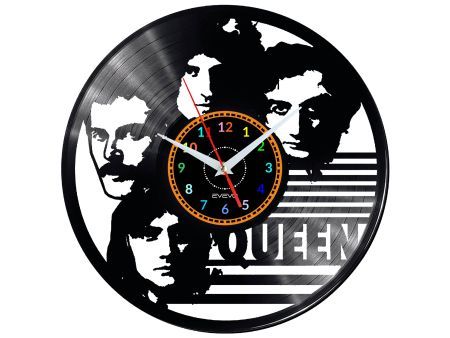 Queen Vinyl Zegar Ścienny Płyta Winylowa Nowoczesny Dekoracyjny Na Prezent Urodziny