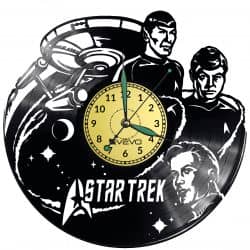 Star Trek Vinyl Zegar Ścienny Płyta Winylowa Nowoczesny Dekoracyjny Na Prezent Urodziny