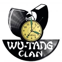 Wu-Tang Vinyl Zegar Ścienny Płyta Winylowa Nowoczesny Dekoracyjny Na Prezent Urodziny