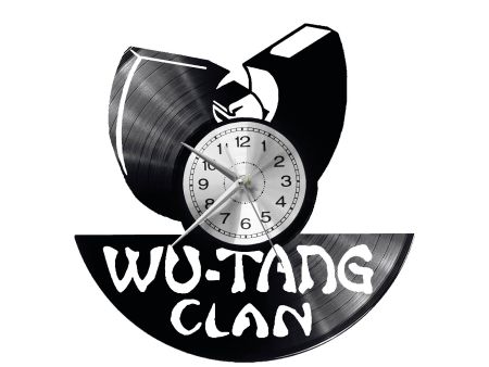 Wu-Tang Vinyl Zegar Ścienny Płyta Winylowa Nowoczesny Dekoracyjny Na Prezent Urodziny