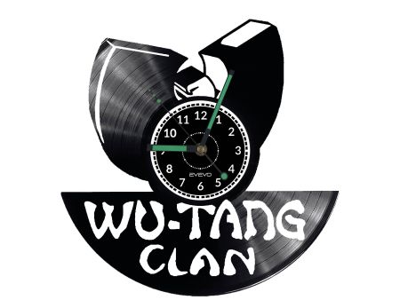 Wu-Tang Vinyl Zegar Ścienny Płyta Winylowa Nowoczesny Dekoracyjny Na Prezent Urodziny