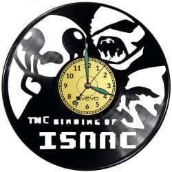 The Binding of Isaac Video Game Vinyl Zegar Ścienny Płyta Winylowa Nowoczesny Dekoracyjny Na Prezent Urodziny