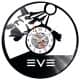 EVE Online Video Game Vinyl Zegar Ścienny Płyta Winylowa Nowoczesny Dekoracyjny Na Prezent Urodziny