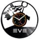 EVE Online Video Game Vinyl Zegar Ścienny Płyta Winylowa Nowoczesny Dekoracyjny Na Prezent Urodziny