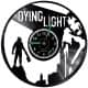 Dying Light 2 Video Game Vinyl Zegar Ścienny Płyta Winylowa Nowoczesny Dekoracyjny Na Prezent Urodziny