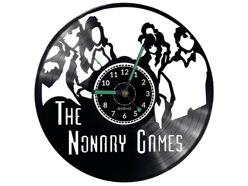 Zero Escape The Nonary video game Vinyl Zegar Ścienny Płyta Winylowa Nowoczesny Dekoracyjny Na Prezent Urodziny