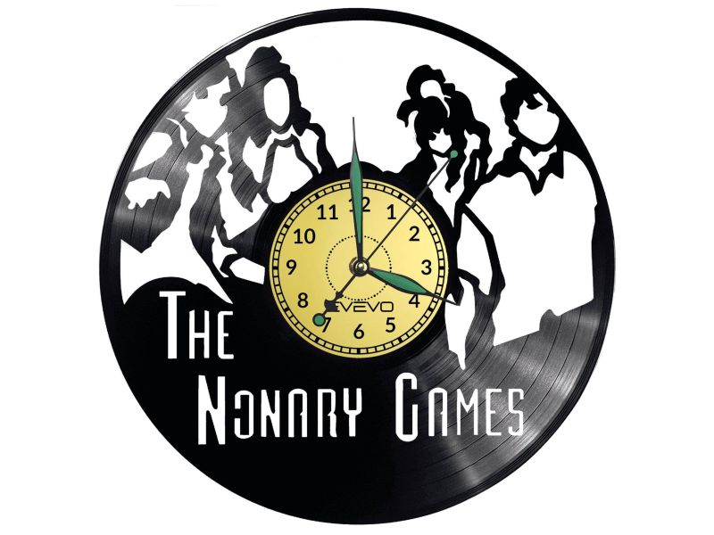 Zero Escape The Nonary video game Vinyl Zegar Ścienny Płyta Winylowa Nowoczesny Dekoracyjny Na Prezent Urodziny