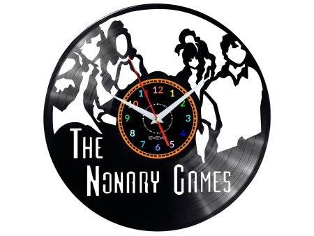 Zero Escape The Nonary video game Vinyl Zegar Ścienny Płyta Winylowa Nowoczesny Dekoracyjny Na Prezent Urodziny