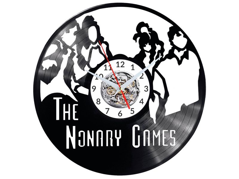 Zero Escape The Nonary video game Vinyl Zegar Ścienny Płyta Winylowa Nowoczesny Dekoracyjny Na Prezent Urodziny