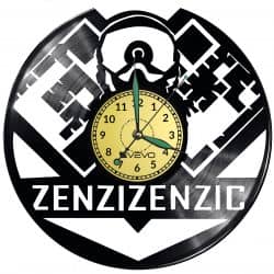 Zenzizenzic Video Game Vinyl Zegar Ścienny Płyta Winylowa Nowoczesny Dekoracyjny Na Prezent Urodziny