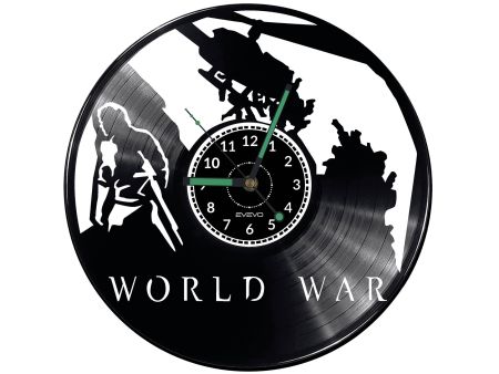 World War Z Video Game Vinyl Zegar Ścienny Płyta Winylowa Nowoczesny Dekoracyjny Na Prezent 
Urodziny