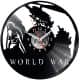 World War Z Video Game Vinyl Zegar Ścienny Płyta Winylowa Nowoczesny Dekoracyjny Na Prezent 
Urodziny