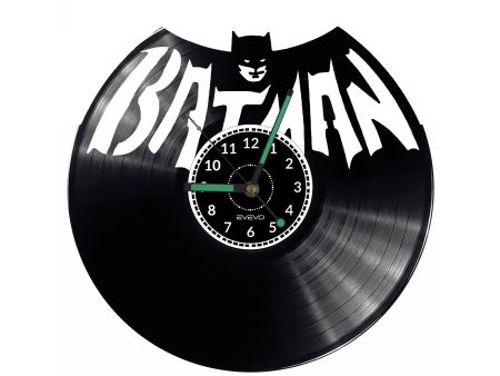 Batman Vinyl Zegar Ścienny Płyta Winylowa Nowoczesny Dekoracyjny Na Prezent Urodziny