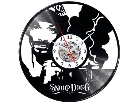 Snoop Dogg Vinyl Zegar Ścienny Płyta Winylowa Nowoczesny Dekoracyjny Na Prezent Urodziny