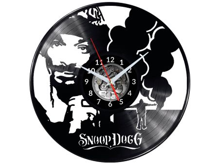 Snoop Dogg Vinyl Zegar Ścienny Płyta Winylowa Nowoczesny Dekoracyjny Na Prezent Urodziny