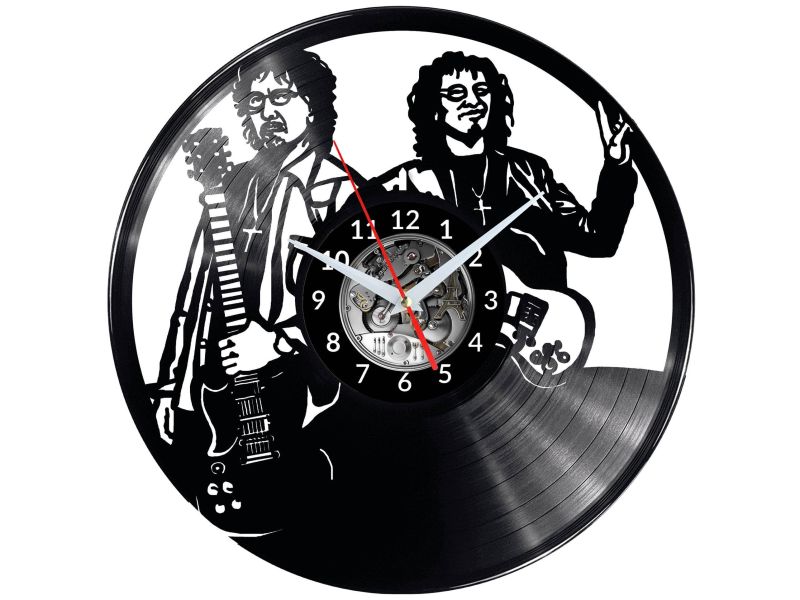 Tony Iommi Vinyl Zegar Ścienny Płyta Winylowa Nowoczesny Dekoracyjny Na Prezent Urodziny