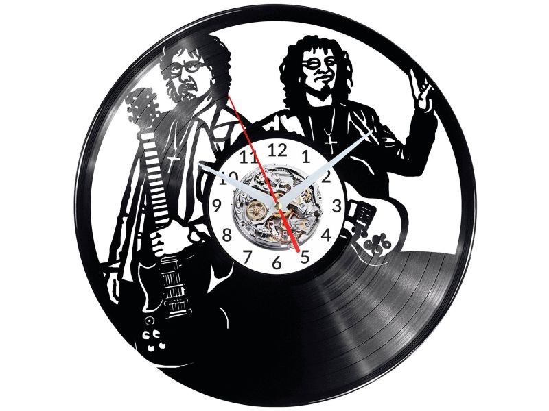 Tony Iommi Vinyl Zegar Ścienny Płyta Winylowa Nowoczesny Dekoracyjny Na Prezent Urodziny