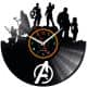 Avengers Vinyl Zegar Ścienny Płyta Winylowa Nowoczesny Dekoracyjny Na Prezent Urodziny