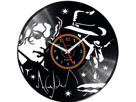 Michael Jackson Vinyl Zegar Ścienny Płyta Winylowa Nowoczesny Dekoracyjny Na Prezent Urodziny